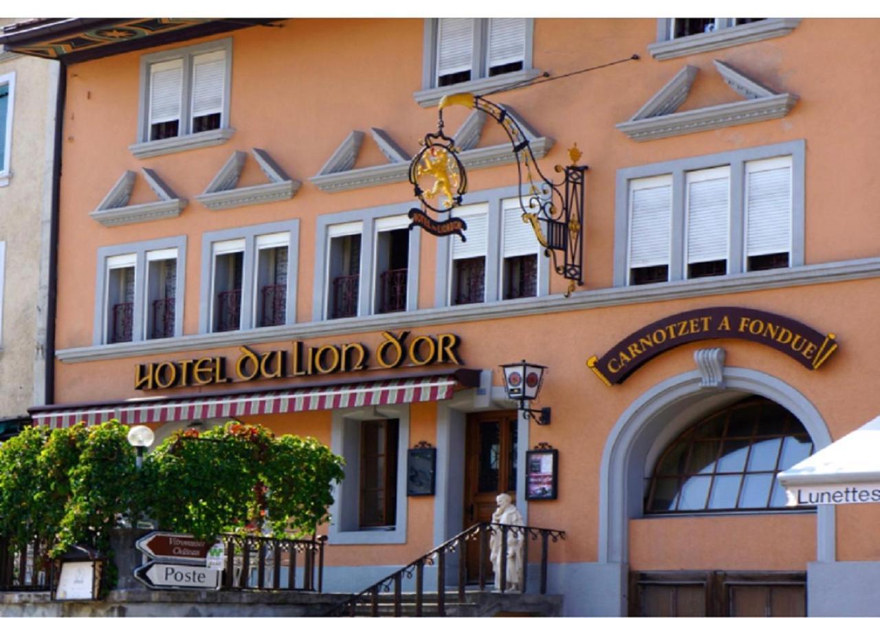 Hotel Lion D'Or Romont Ngoại thất bức ảnh